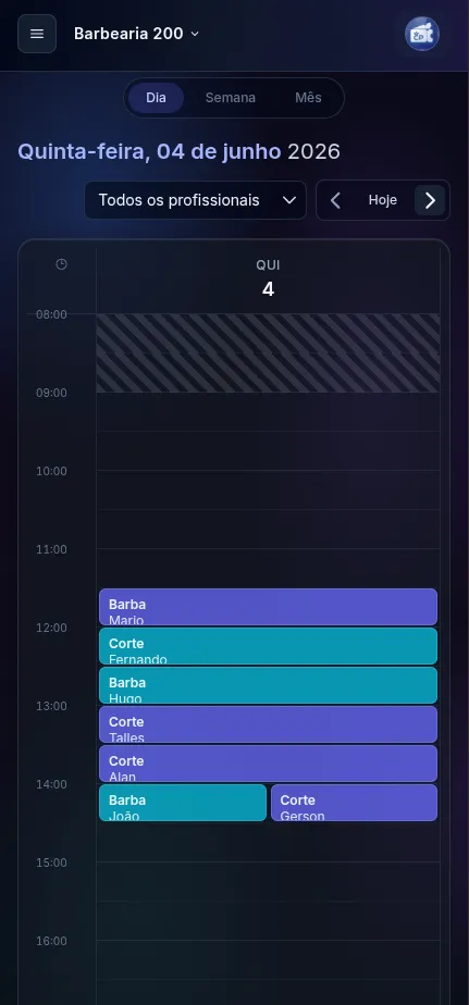 Agenda no celular